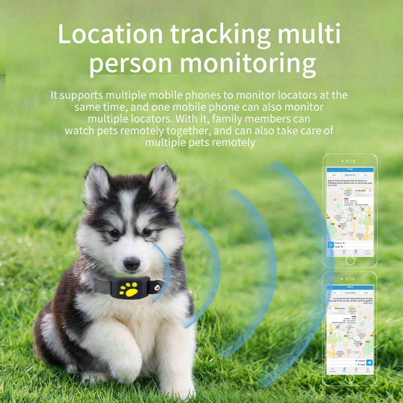 Localizador GPS Resistente al Agua y Rastreador Inteligente para Mascotas