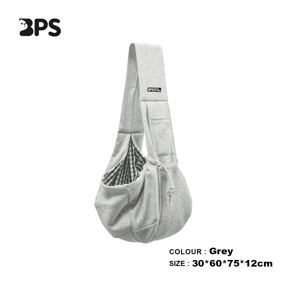 Bolsa Bandolera de Algodón Cómoda para Mascotas – Bolso de Hombro para Viajes al Aire Libre, Portátil para Gatos y Cachorros