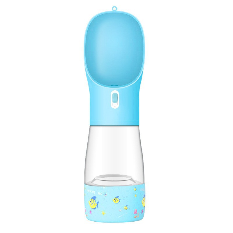 Botella Bebedero Portátil para Perros – Cuenco de Agua y Comida para Viajes al Aire Libre