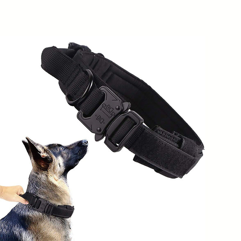 Collar tactico ajustable para perros