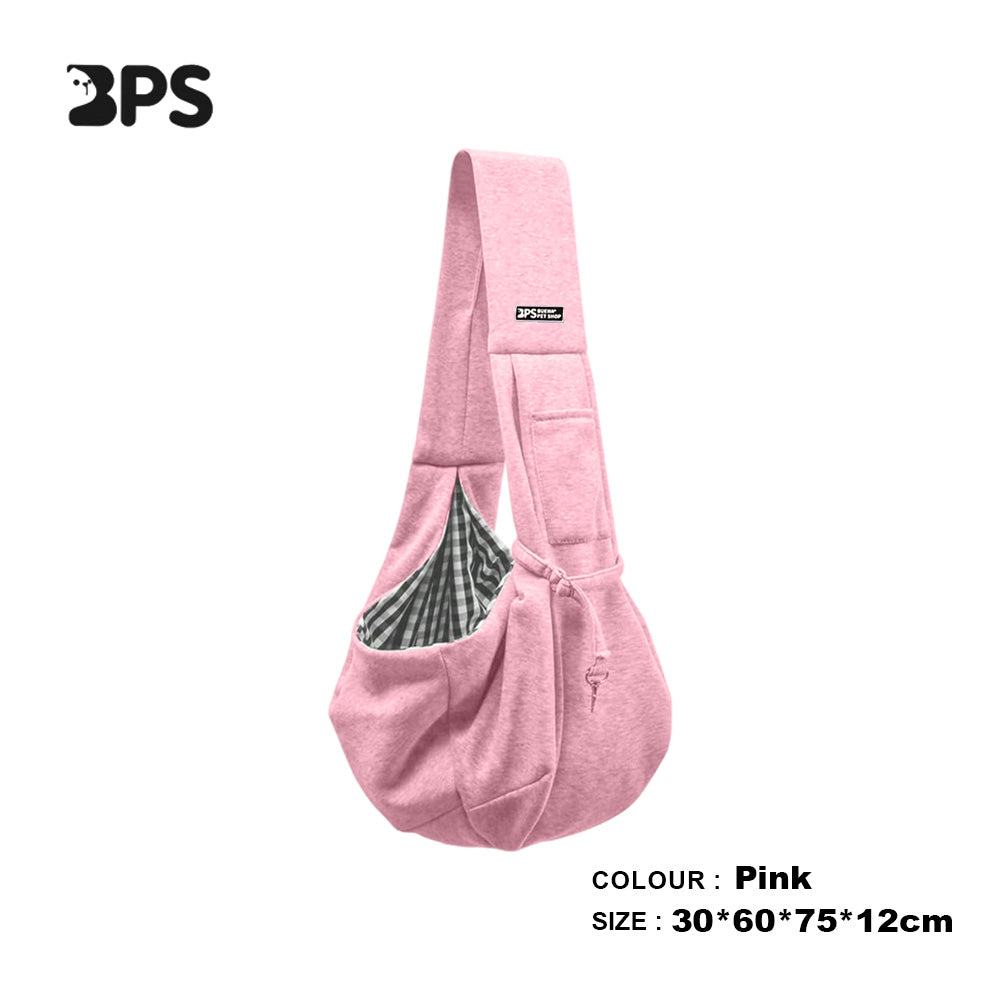 Bolsa Bandolera de Algodón Cómoda para Mascotas – Bolso de Hombro para Viajes al Aire Libre, Portátil para Gatos y Cachorros