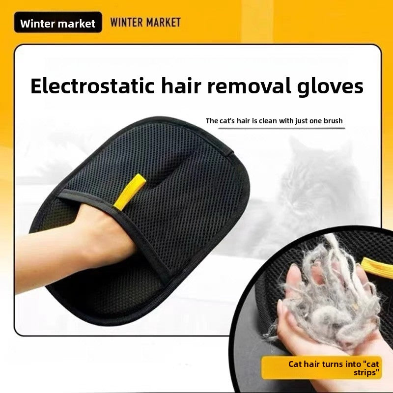 Guantes quitapelos para mascotas