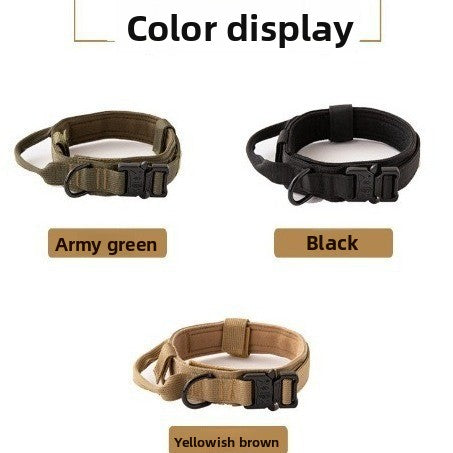 Collar tactico ajustable para perros