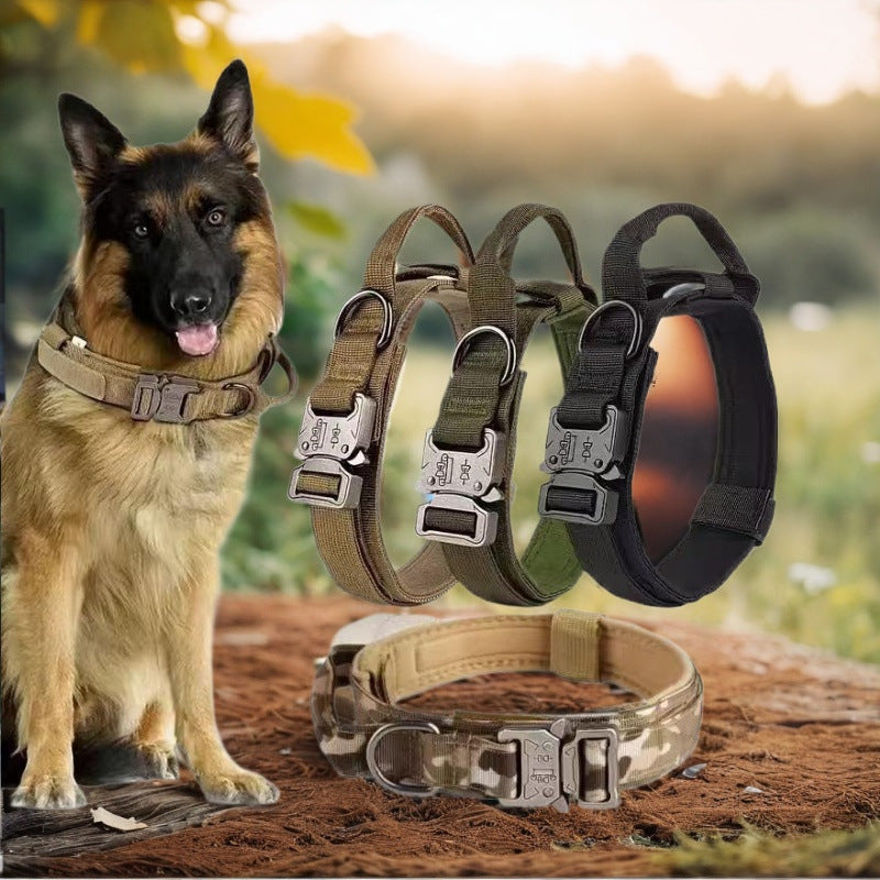 Collar tactico ajustable para perros