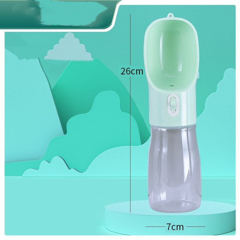 Botella Bebedero Portátil para Perros – Cuenco de Agua y Comida para Viajes al Aire Libre