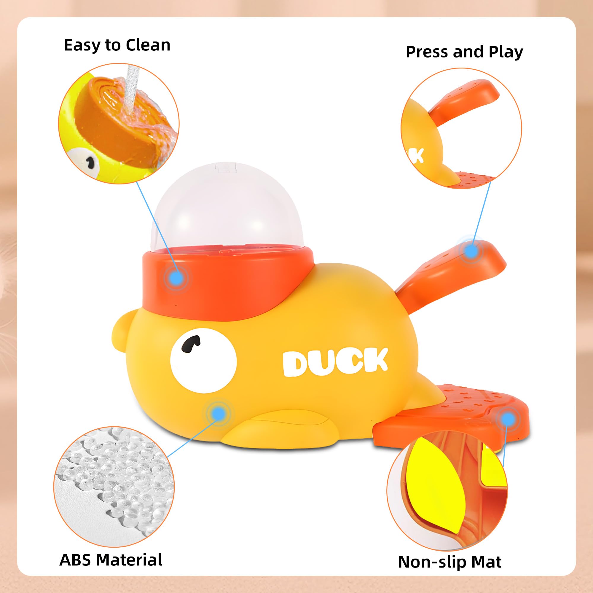 Comedero puzzle interactivo diseno pato para perros