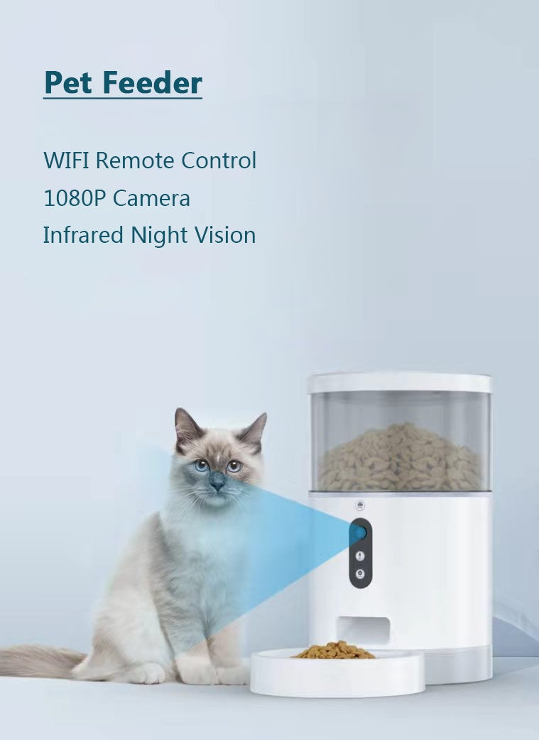 Comedero y Bebedero Automático Inteligente para Mascotas