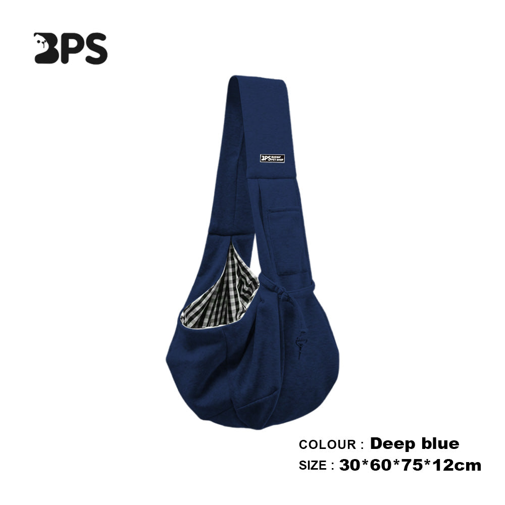 Bolsa Bandolera de Algodón Cómoda para Mascotas – Bolso de Hombro para Viajes al Aire Libre, Portátil para Gatos y Cachorros