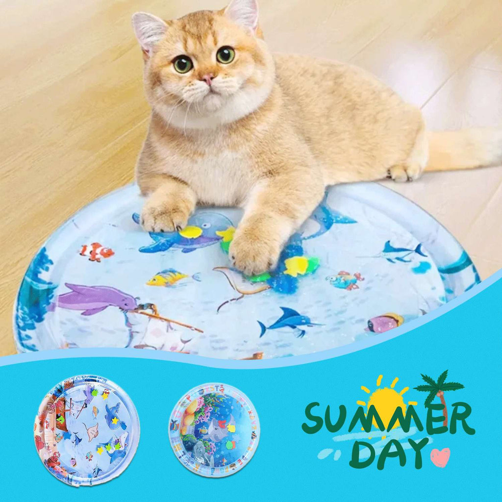 Cojin refrescante de agua para mascotas-Alfombra de hielo para dormir para perros y gatos